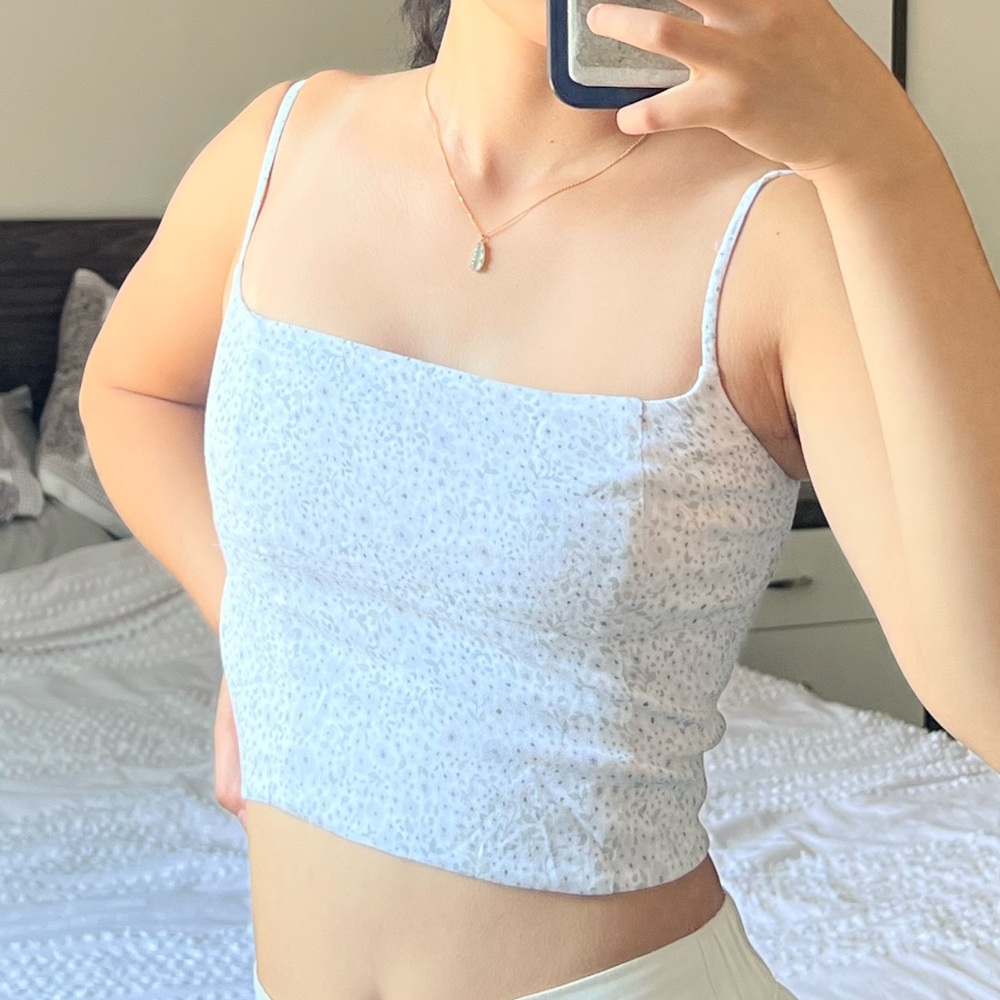 Aritzia Wilfred Free Basel Bustier Top 2XS
